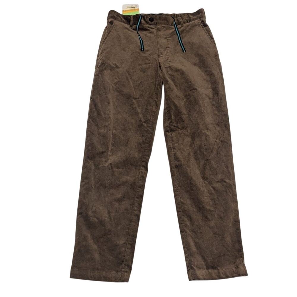 Houston White Brown Suede Pants Size S